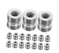 IMIKEYA 20pcs Folk Guitar Replacement String Beads Metal Decorative Guitar String Bead for Light Use