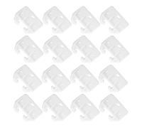 IMIKEYA 20pcs Large Crab-Shaped Plastic Sliding Drawer Hardware Hooks 58x41x16mm Drawer Panel Fixing Clips for Cabinet and Dresser Track Replacement
