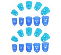 IMIKEYA 20pcs Silicone Guitar Finger Protectors with Breathable Design Elastic Fit Finger Guards for Guzheng Sewing and Embroidery Instrument Tip Covers for Musicians of All Ages