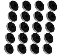 IMIKEYA 20pcs Speaker Isolation Feet Pads for Dvd Speaker Cabinets and Turntable, Anti Vibration Shock Absorbing Feet with Non Slip Eva and Abs Material, for Listening Environments