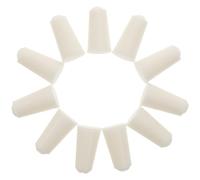 IMIKEYA 20pcs Test Tube Stopper Silicone Sealing Plug 12-17mm White for Flasks and Laboratory Equipment, for Universities and Research Institutes