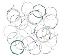 IMIKEYA 21-Piece Multipurpose Guzheng Strings Kit Metal Wire Replacement for Guzheng Compatible Models