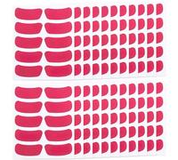 IMIKEYA 22 Sheets Softball Eye Stickers for Face with Stable Adhesion and Easy Removal Pvc Material Sports under Eye Strips for Baseball Fans and Athletes