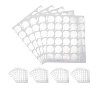 IMIKEYA 25sheets Lash Glue Holder Eyelash Extension Glue Stickers for Makeup Artists Aluminum Foil Lash Holder Pallet Liners for Salon Use