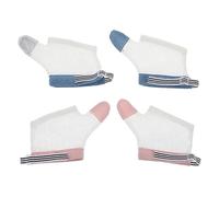 IMIKEYA 2pairs Boys and Girls Teething Mit Finger Protectors Warm Gloves for Finger Sucking Stop Thumb Non-Toxic Nylon Material Breathable Design