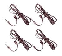 IMIKEYA 2Pairs Leopard Print Shoelaces Elastic Flat Ties for Men Women Durable Shoe Accessories Cool Sports Casual Shoe Laces