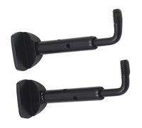 IMIKEYA 2pcs 3/4 4/4 Violin Chin Rest Screws Clamp Black Violin Accessories Removable Chinrest Parts for Orchestral Strings