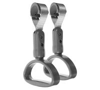IMIKEYA 2pcs Abs Non-Slip Car Door Assist Handles and Trash Can Lid Grab Bars for Elderly and Disabled, Multifunctional Bus and Subway Grip Aids for Automotive Support