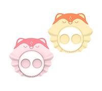 IMIKEYA 2pcs Adjustable Baby Shower Shampoo Caps with Ergonomic Eva Design, Multi-Function Hair Washing Visor and Ear Protector for Boys and Girls Bath Time