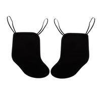IMIKEYA 2pcs Adjustable Black Velvet Violin Shoulder Rest Pad for 4/4-3/4 Size Violins Comfortable Chin Cushion Non-Slip Design for Beginners and Professionals