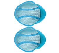 IMIKEYA 2Pcs Blue Hard Hat Sweatband Liner Replacement Pads Breathable Ventilated Sweat-Absorbing Helmet Insert for Construction Safety Caps