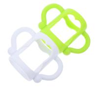 IMIKEYA 2pcs Boy Girl Bottle Handles for Newborn Feeding Bottle Silicone Grip Double Handles Prevent Dropping Easy to Fit