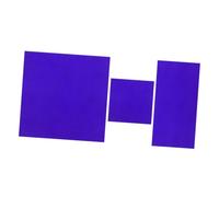 IMIKEYA 2pcs Cobalt Glass Sheet Reflective Tempered Glass for Chemistry Flame Color Reaction Experiment Device Student Friendly Lab Equipment for Educational Use