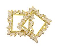 IMIKEYA 2pcs Creative Acrylic Switch Sticker Butterflies Cartoon Shape Protection Decal Socket Cover for Living Room Wall Decoration and Marking Place