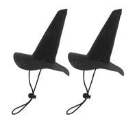 IMIKEYA 2pcs Elastic Pet Hat Witch Hat for Dogs Cats Halloween Costume Accessory Pet Headwear for Party Photography Props