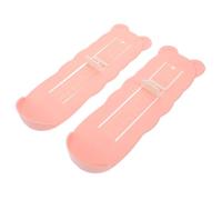 IMIKEYA 2pcs Foot Size Measuring Device and Babies, Lightweight Abs Material Foot Gauge for Accurate Measurement, Shoe Measuring Tool
