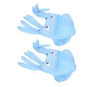 IMIKEYA 2pcs Funny Octopus Hat Soft Comfortable Cosplay Prop for Adults Lightweight Animal Party Hats for Halloween Birthday Ocean Theme Portable Crazy Headgear for Photo and Party Favors