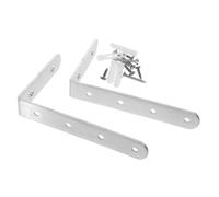 IMIKEYA 2pcs Furniture Anchor Kit for Proofing Sturdy Anti-tip Brackets for Bookcases Cabinets Dressers More Secure Your Furniture with Safety Measures