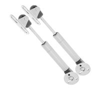 IMIKEYA 2pcs Gas Strut Cabinet Lift Support Rods with Hydraulic Vertical Lift Hinge for Kitchen Cabinets and Furniture, Space Saving and Safe, Heavy Duty Iron and Plastic Construction
