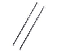 IMIKEYA 2pcs Graphite Stirring Rod Stir Stick for Casting Crucible Stir Stick for Refining 11.79x0.31x0.31inch Sturdy Inexpensive Grey Industrial Electrolysis Use