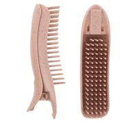 IMIKEYA 2pcs Hair Root Volume Clips Orange Red Hair Curler Clips for Natural Fluffy Styling for Bangs and Root Lift Suitable for Women