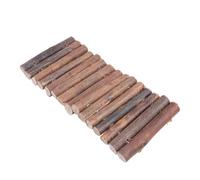 IMIKEYA 2pcs Hamster Ladder with Hiding Cave for Reptile and Bird, Plastic Material, for Playing and Exploring, Assorted Colour Small Animal Habitat Decor