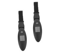 IMIKEYA 2pcs Handheld Luggage Scale Digital Suitcase Weight Scale Capacity Portable Electronic Baggage with Ergonomic Handle for Travel and Airport Use