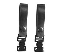 IMIKEYA 2pcs Heavy Duty Firefighter Glove Clip with Quick Release Alligator Clamp Loss Metal Holder Strap for Secure Glove Retention in Construction Firefighting and Outdoor Work