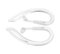 IMIKEYA 2pcs Hook Earphones with Rotatable Design Soft Silicone Adjustable Wireless Earphone Accessories for Secure Fit Ear Hooks, Lightweight Comfortable Fit, for Sports and Daily Use