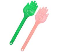 IMIKEYA 2pcs Massager Stick Body Massage Pat PVC Material Releasing Stress Green Pink Home Use