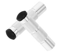 IMIKEYA 2pcs Motorcycle Foot Pegs Pedal for Motorcycle Aluminium Alloy Material round Shape and Sleek Style Easy Installation and Comfortable Ride