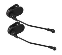 IMIKEYA 2pcs Nonslip Piano Music Book Clips Sheet Music Page Holder Binder Clips for Keyboard Accessories Black Stand and Composers
