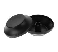 IMIKEYA 2pcs Patio Umbrella Tip Caps Replacement: Parasol Plastic Tops Screw Cover - Outdoor Cantilever Sun Umbrella Hole Ring Cap Accessories(Black)