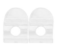 IMIKEYA 2pcs Plastic Curtain Handle Clips for Venetian Blinds Window Shade Fixing, Roller Shutter Pulls Replacement Accessories for Home Window Treatments