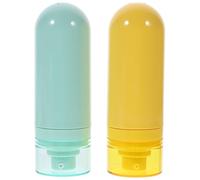 IMIKEYA 2pcs Portable 30ml Empty Travel Bottles Made of Abs, Leakproof and Convenient for Packing Cosmetics, for Shampoo and Skincare Products On-the-go