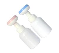 IMIKEYA 2pcs Portable Foaming Pump Bottles Refillable Soap Dispensers for Travel and Household Use Lightweight Foam Dispensers for Shampoo Hand Wash Shower Gel Pink Blue