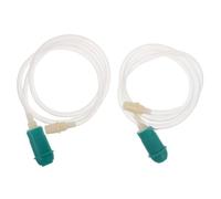 IMIKEYA 2pcs PVC Cupping Extension Vacuum Hose for Cupping Sets and Suction Massagers Easy Skin Inspection and Overuse Prevention for Back at Home Therapy