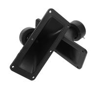 IMIKEYA 2Pcs Rectangular Horn Tweeter Speakers for Stage Audio System, High-Frequency Piezoelectric Tweeter Horns for Stereo and Event Sound