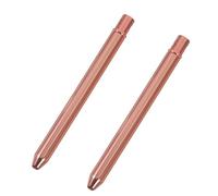 IMIKEYA 2pcs Rose Gold Eyelash Brush and Brow Wand Set, Mascara Applicator Tools for Precise Eye Makeup, Suitable for Eyelash Extensions and Daily Use