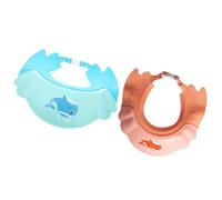 IMIKEYA 2pcs Shower Cap for Lightweight Waterproof Hair Washing Shield with Ear Protection Adjustable Bathing Hat for Boys