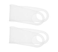 IMIKEYA 2pcs Silicone Double Chin Reducer Strap L Large Size Jawline Lift and Contouring Band for Sleeping Facial Shaping and Chin Support in Beauty Care