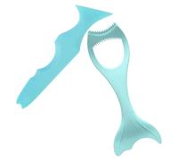 IMIKEYA 2pcs Silicone Eyeliner Aid Tools with Comfortable Feeling and Mascara Smudging Prevention, Eye Makeup Stencil Set for Beginners and Professionals, for Birthday and Christmas