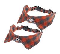 IMIKEYA 2pcs Small Pet Collar Adjustable Cat Collar Bell Cute Cat Bow Tie for Kitten Safety Pet Indoor Use