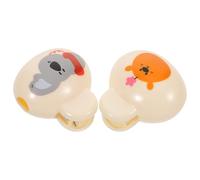 IMIKEYA 2pcs Toothbrush Head Protector Compact Plastic Cover for Boys and Girls Travel Storage Clip for Home Office Outdoor Adventures