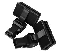 IMIKEYA 2pcs Turntable Dust Cover Hinges, Compatible with Kenwood KD291R, Black Replacement Lid Stay Hinge for Vinyl Records Turntable