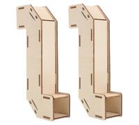 IMIKEYA 2sets Boy Girl Periscope Boys and Girls Pretend Toys Wooden Diy Telescopes Detachable Periscope for Science Experimental Equipment