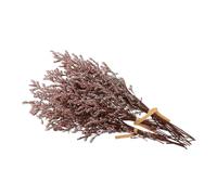 IMIKEYA 3 Bunches Dried Flower Bouquet Red Gypsophila Bunches Long Storage Time and Easy to Carry for Banquet or Outdoor Decoration Desktop Adornment