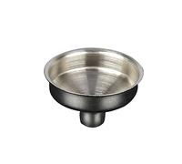 IMIKEYA 3 Pcs Kitchen Funnel Handle Oil Funnel Automotive Spout Strainer Bottles Spray Drink Juice Jars Shaker Sauce Liquid Funnels Dispenser Bottle Brush Cleaner Ketchup Silver