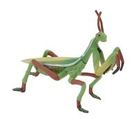 IMIKEYA 3 Pcs Plastic Mantis Ornaments Shark Truck Bugs for Jaws Animals Sensory Shark Farm Mini Cars Movie Frog Zoo Animal Figurine Action Figures Green