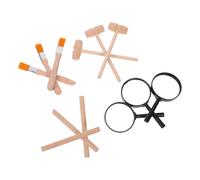 IMIKEYA 3 Sets of Kids Digging And Excavation Tool Kits with Hammer Brush for Kids Archaeology Play And Learning at Home